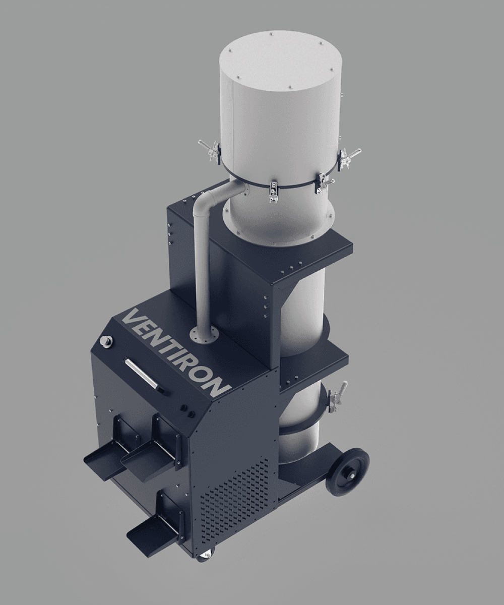 TTO3 torch tipi yüksek vakumlu duman emme ünitesi – kaynak dumanı emiş sistemi